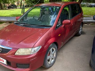 2002 Mazda Premacy I (CP), пурпурный, 280000 рублей, вид 3