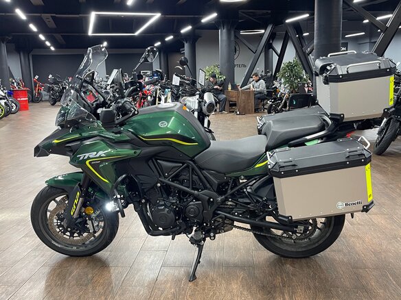 2025 Benelli TRK 502, зелёный, 540000 рублей - вид 4