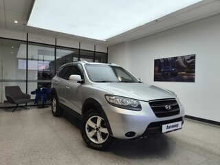 2008 Hyundai Santa Fe II, серебристый, 830000 рублей, вид 3