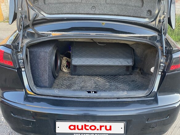 2008 Mitsubishi Lancer X, чёрный, 600000 рублей - вид 12