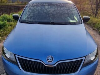 2014 Skoda Rapid I, синий, 550000 рублей, вид 1