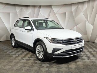 2021 Volkswagen Tiguan II Рестайлинг, белый, 3680000 рублей, вид 3