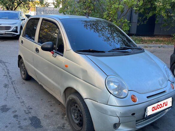 2007 Daewoo Matiz I Рестайлинг, серый, 115000 рублей - вид 4