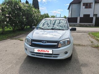 2013 Lada (ВАЗ) Granta I, белый, 460000 рублей, вид 3