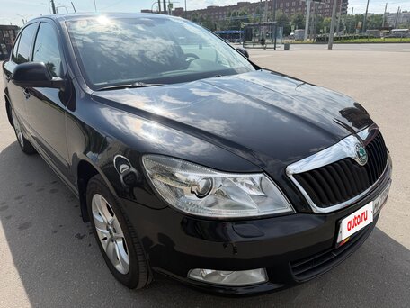 2012 Skoda Octavia II (A5) Рестайлинг, чёрный, 1100000 рублей, вид 1