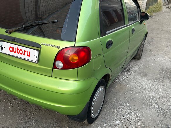 2008 Daewoo Matiz I Рестайлинг, зелёный, 125000 рублей - вид 4