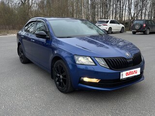 2019 Skoda Octavia III (A7) Рестайлинг, синий, 1550000 рублей, вид 5