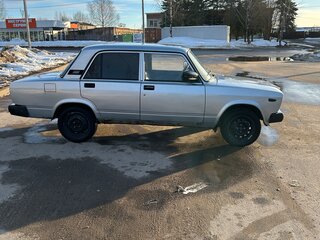 2010 Lada (ВАЗ) 2107, серебристый, 185000 рублей, вид 4