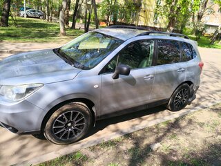 2014 Subaru Forester IV, серебристый, 1300000 рублей, вид 4