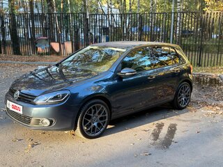 2011 Volkswagen Golf VI, синий, 1190000 рублей, вид 1