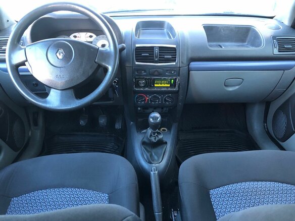 2007 Renault Symbol I Рестайлинг 2, чёрный, 105000 рублей - вид 11