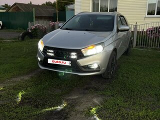 2018 Lada (ВАЗ) Vesta SW I, серебристый, 850000 рублей, вид 3