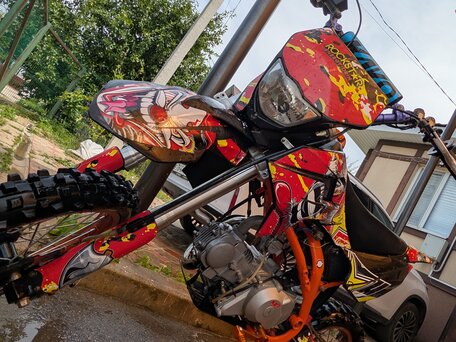 2023 Kayo Evolution YX125EM, красный, 60000 рублей, вид 1