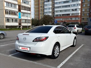 2011 Mazda 6 II (GH) Рестайлинг, белый, 1099000 рублей, вид 4