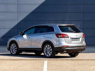 2014 Mazda CX-9 I Рестайлинг, серебристый, 1795000 рублей, вид 4