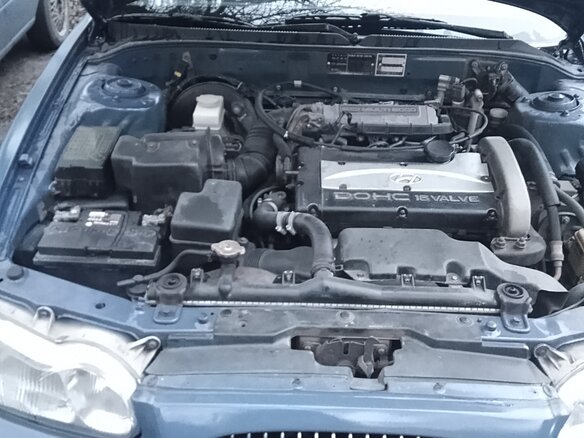 1997 Hyundai Sonata III Рестайлинг, синий, 250000 рублей - вид 7