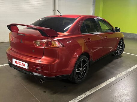 2010 Mitsubishi Lancer X, красный, 450000 рублей, вид 5