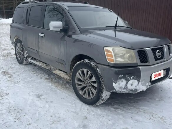 2003 Nissan Armada I, серый, 300000 рублей - вид 1