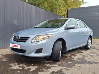 2007 Toyota Corolla X (E140, E150), голубой, 740000 рублей, вид 1