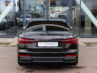 2021 Audi A6 45 TFSI V (C8), чёрный, 4369000 рублей, вид 5