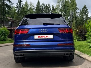 2017 Audi SQ7 I (4M), синий, 6500000 рублей, вид 4