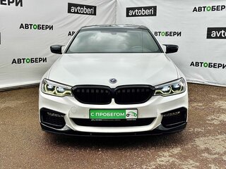 2017 BMW 5 серии 530d xDrive VII (G30/G31/G38), белый, 3468400 рублей, вид 2