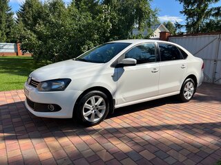 2013 Volkswagen Polo V, белый, 590000 рублей, вид 5