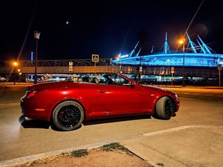 2008 Lexus SC 430 II Рестайлинг, красный, 4000000 рублей, вид 4