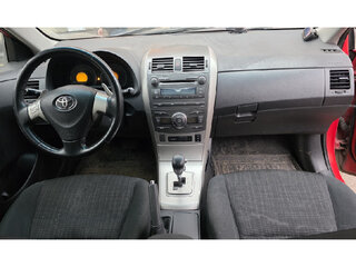 2007 Toyota Corolla AMT X (E140, E150), красный, 350000 рублей, вид 5