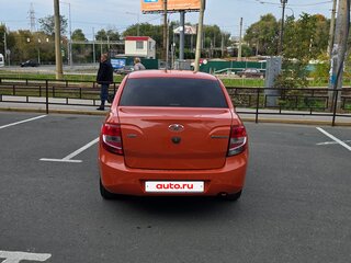 2018 Lada (ВАЗ) Granta I, оранжевый, 600000 рублей, вид 2