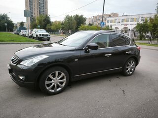 2012 Infiniti EX25 I (J50), чёрный, 1350000 рублей, вид 2