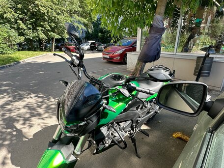 2020 Bajaj Dominar 400, зелёный, 345000 рублей, вид 3