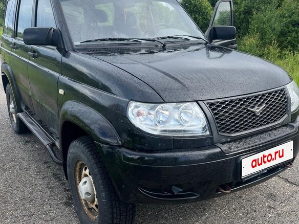 2011 УАЗ Патриот 3163 I, чёрный, 650000 рублей