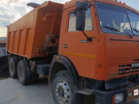 2005 КамАЗ 65115, оранжевый, 1500000 рублей, вид 2