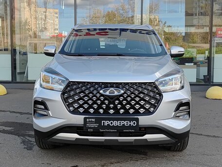 2023 Chery Tiggo 4 Pro I Рестайлинг, серый, 1416000 рублей, вид 2