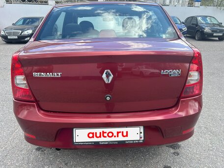 2012 Renault Logan I Рестайлинг, красный, 840000 рублей, вид 2