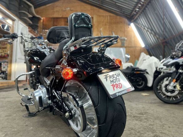 2017 Harley-Davidson Fat Boy, чёрный, 1990000 рублей - вид 9