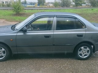 2005 Hyundai Accent ТагАЗ II, серый, 400000 рублей, вид 3