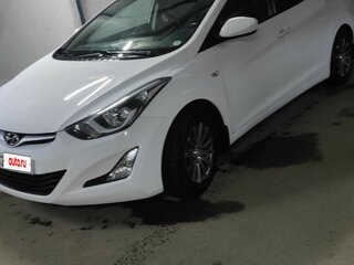2015 Hyundai Elantra V (MD) Рестайлинг, белый, 1215000 рублей, вид 1
