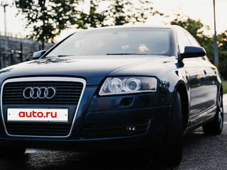 2008 Audi A6 III (C6), синий, 1150000 рублей, вид 3