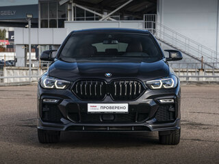 2021 BMW X6 40d III (G06), чёрный, 7640000 рублей, вид 2