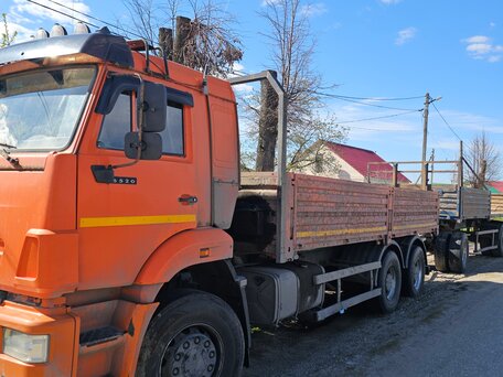 2012 КамАЗ 6520, оранжевый, 1500000 рублей, вид 2