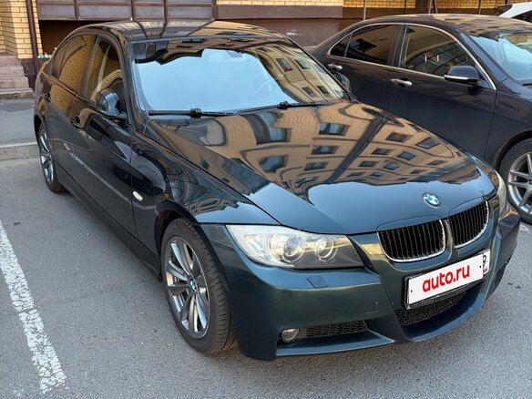 2006 BMW 3 серии 320i V (E90/E91/E92/E93), зелёный, 869000 рублей - вид 12