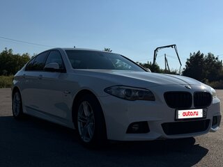 2014 BMW 5 серии 520i VI (F10/F11/F07) Рестайлинг, белый, 1890000 рублей, вид 3