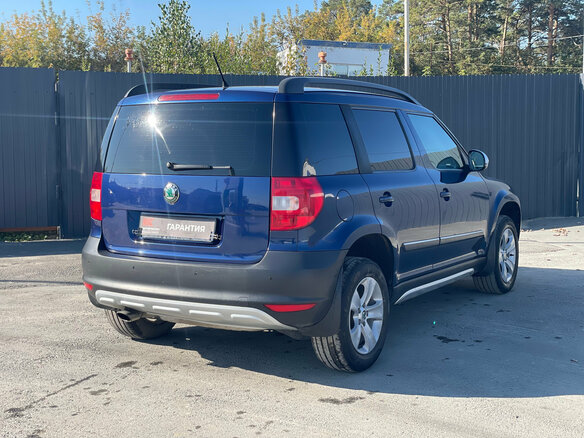 2012 Skoda Yeti I, синий, 783000 рублей - вид 4