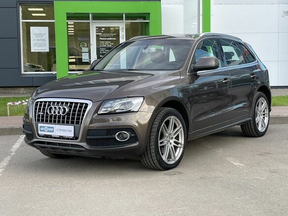 2009 Audi Q5 I (8R), коричневый