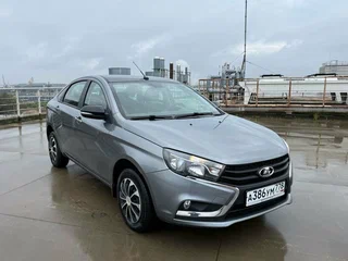 2021 Lada (ВАЗ) Vesta I, серый, 1050000 рублей, вид 3