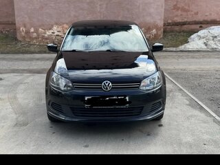 2014 Volkswagen Polo V, чёрный, 750000 рублей, вид 3