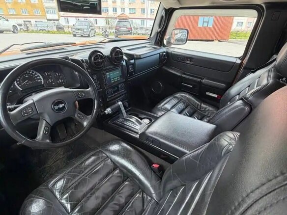 2006 Hummer H2 I, золотистый, 2500000 рублей - вид 20
