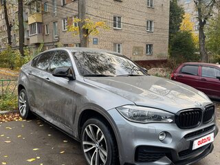 2018 BMW X6 40d II (F16), серый, 4090000 рублей, вид 2